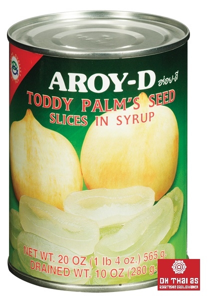 TODDY PALM SEED SLICED IN SYRUP