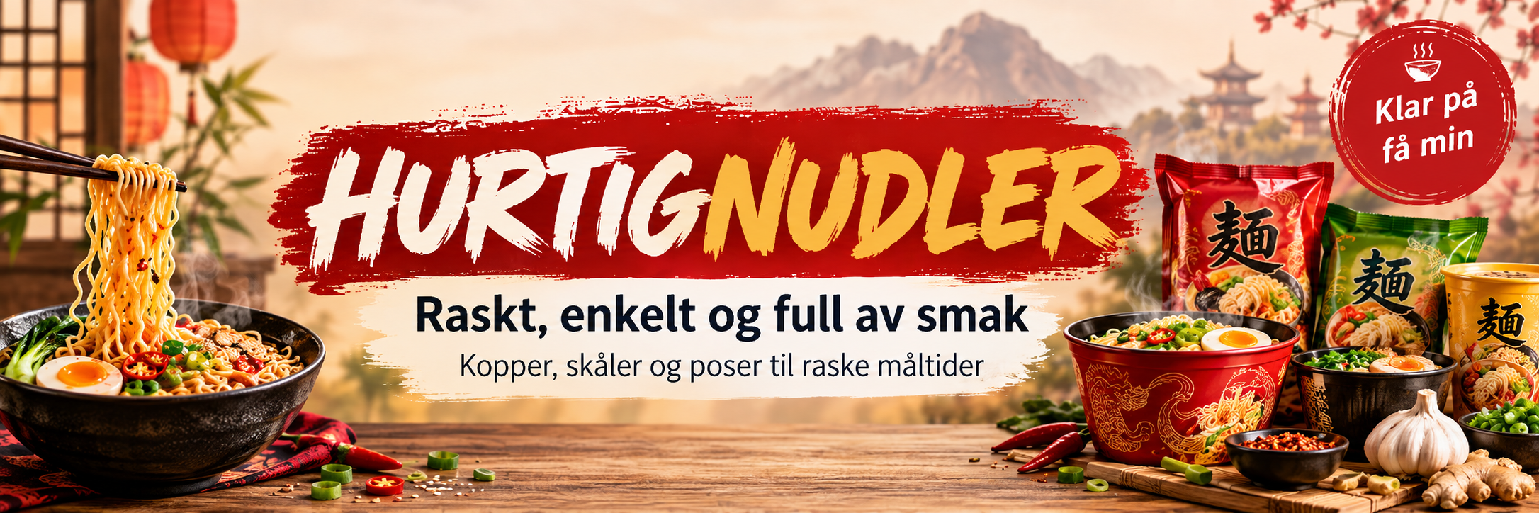 Hurtig nudler